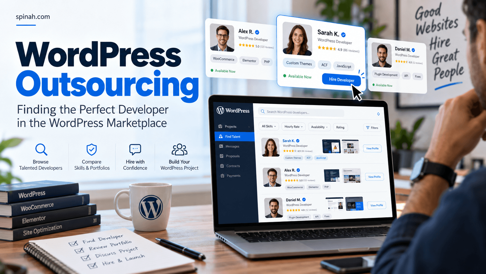 WordPress Outsourcing: Finding the Perfect Developer in the WordPress Marketplace