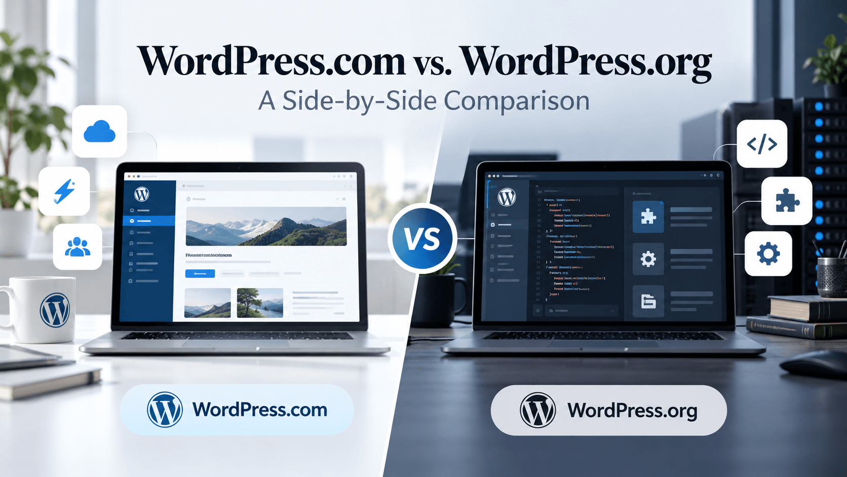 WordPress.com vs. WordPress.org: A Side-by-Side Comparison